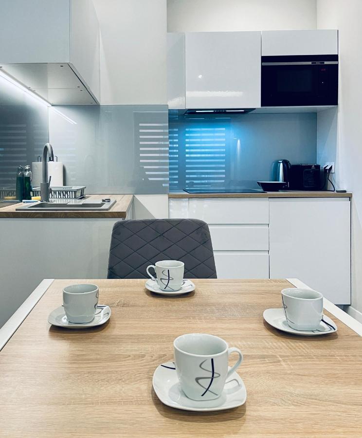 Modern Silver Apartment Cracovia Exterior foto